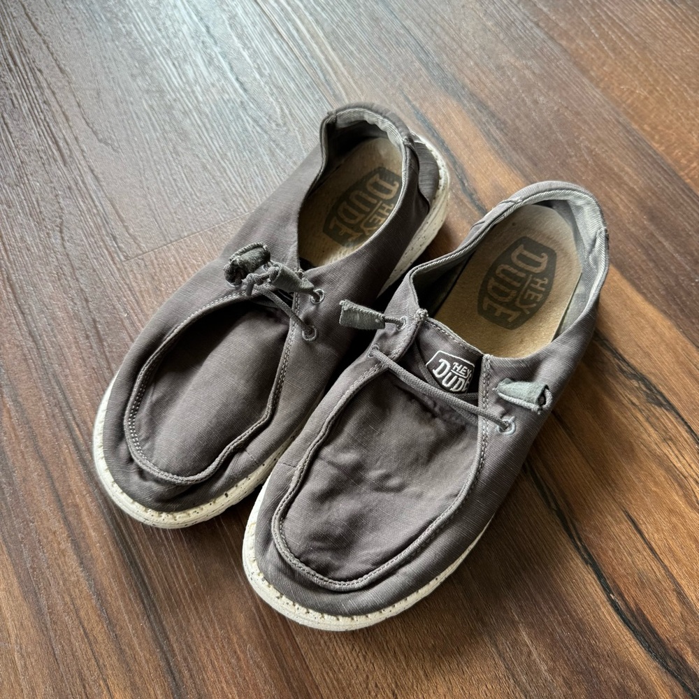 Wendy Slub Canvas Hey Dude Shoes